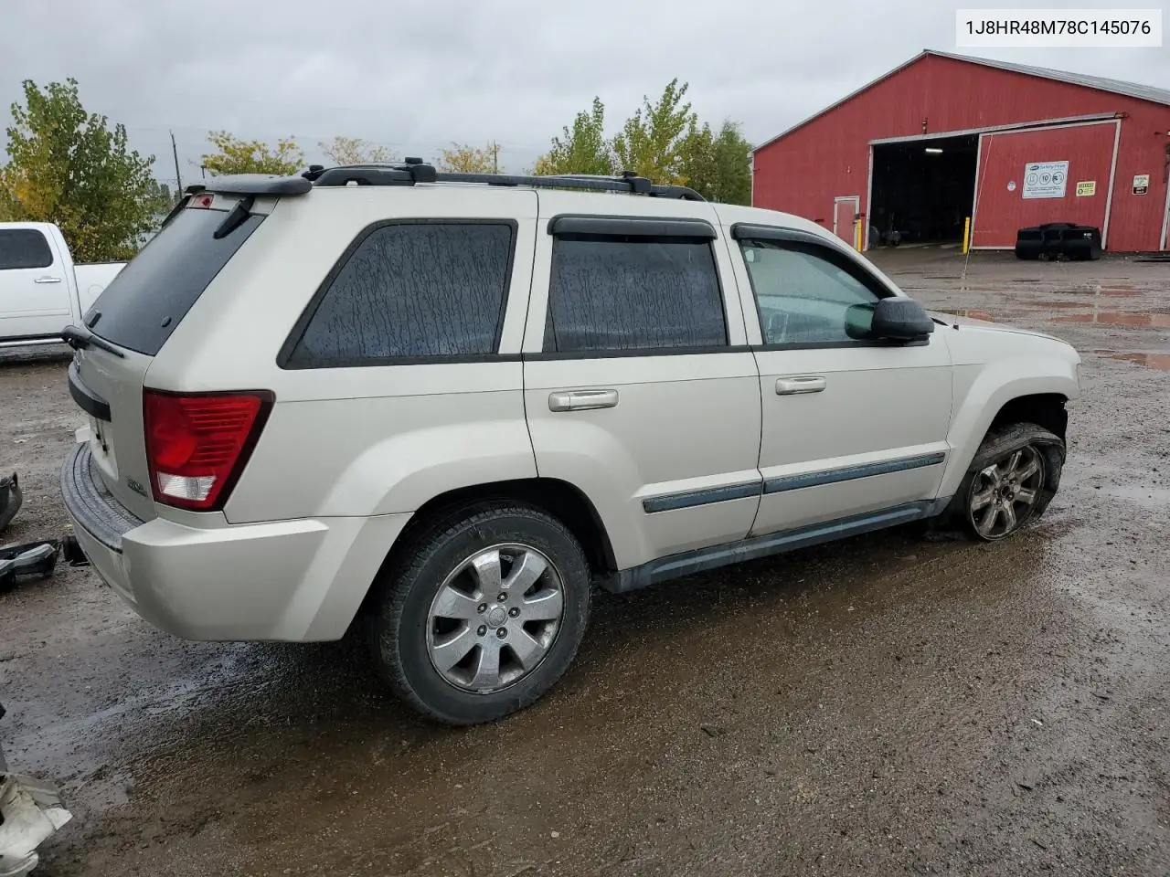 1J8HR48M78C145076 2008 Jeep Grand Cherokee Laredo