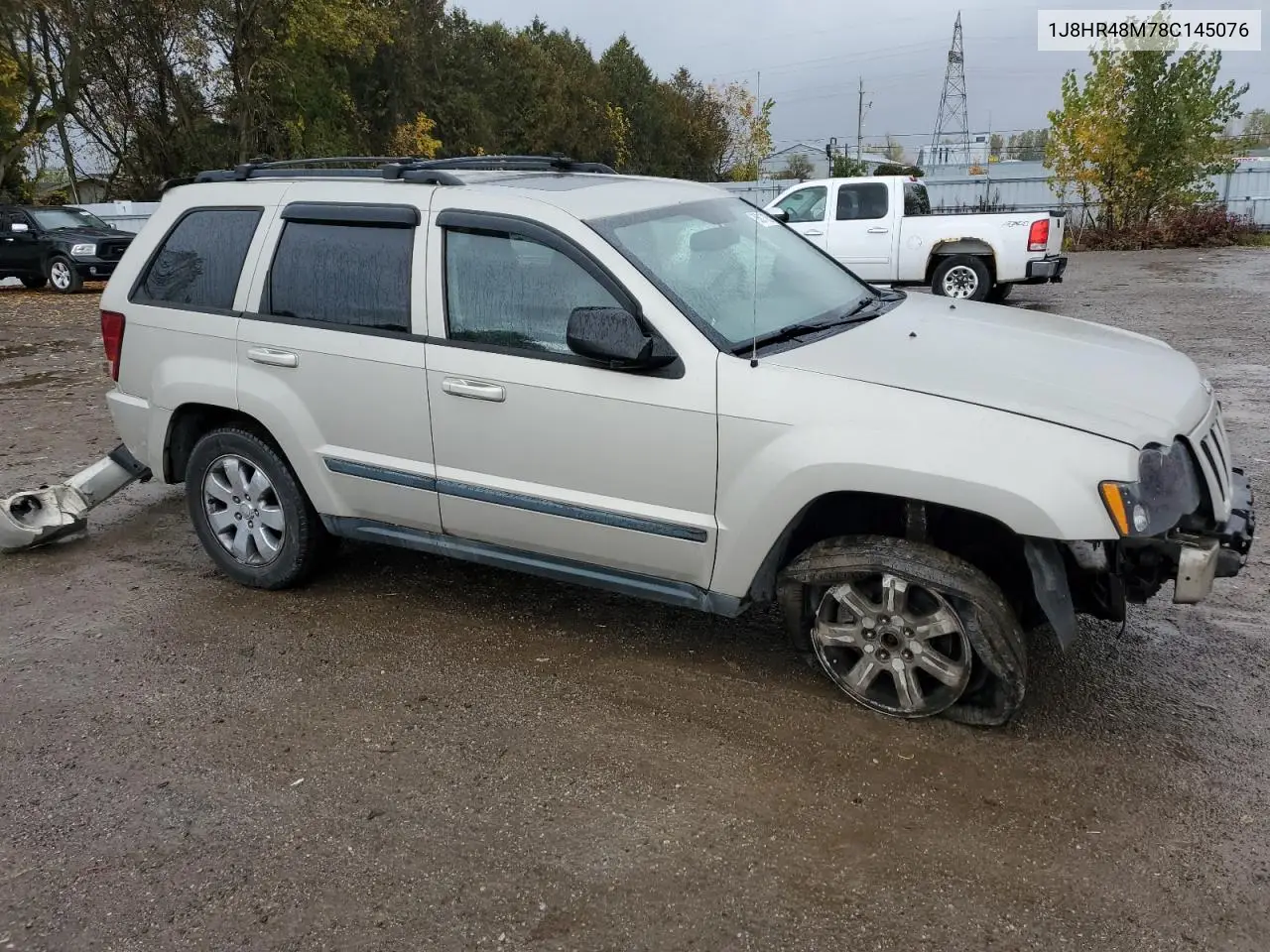 1J8HR48M78C145076 2008 Jeep Grand Cherokee Laredo