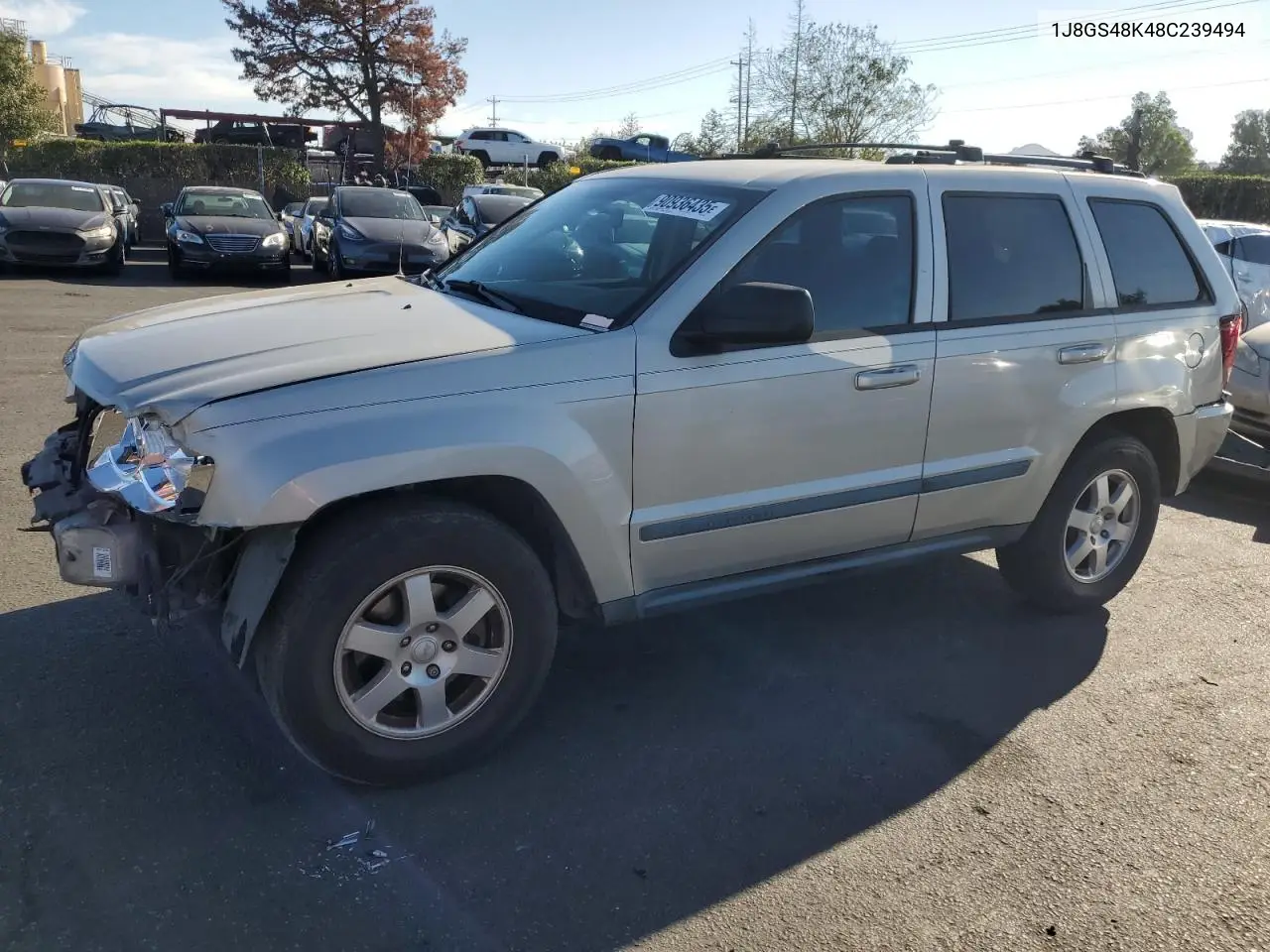 1J8GS48K48C239494 2008 Jeep Grand Cherokee Laredo