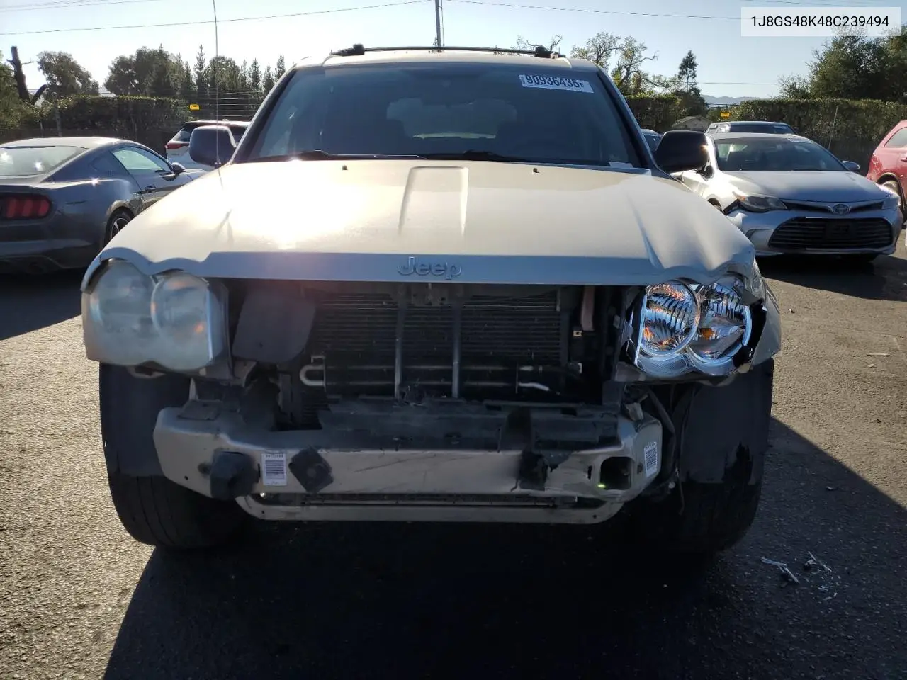 1J8GS48K48C239494 2008 Jeep Grand Cherokee Laredo