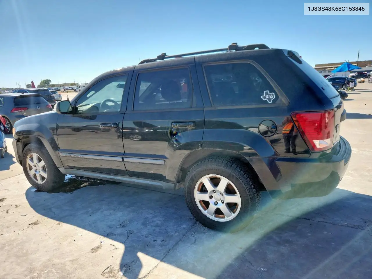 1J8GS48K68C153846 2008 Jeep Grand Cherokee Laredo