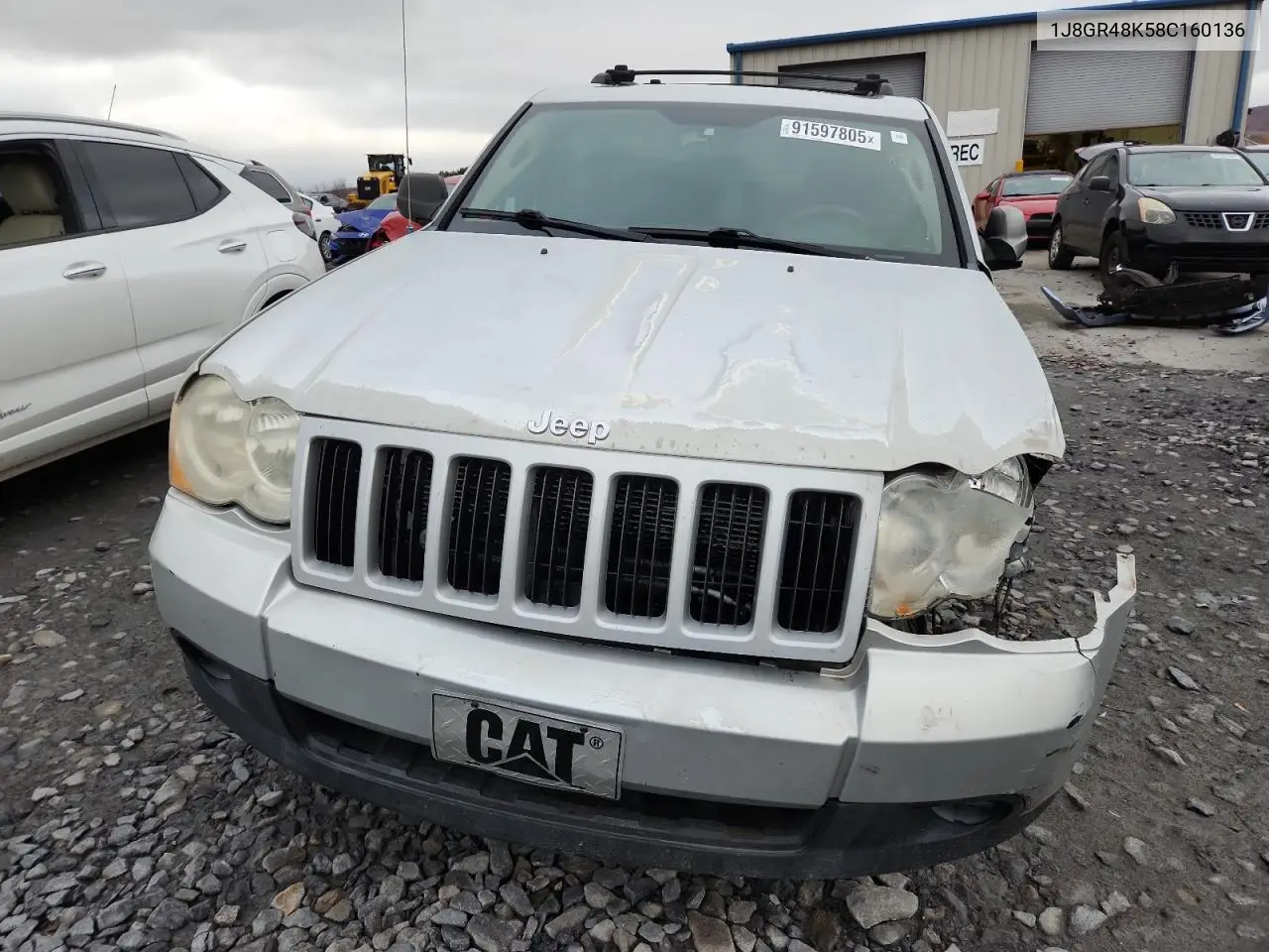 1J8GR48K58C160136 2008 Jeep Grand Cherokee Laredo
