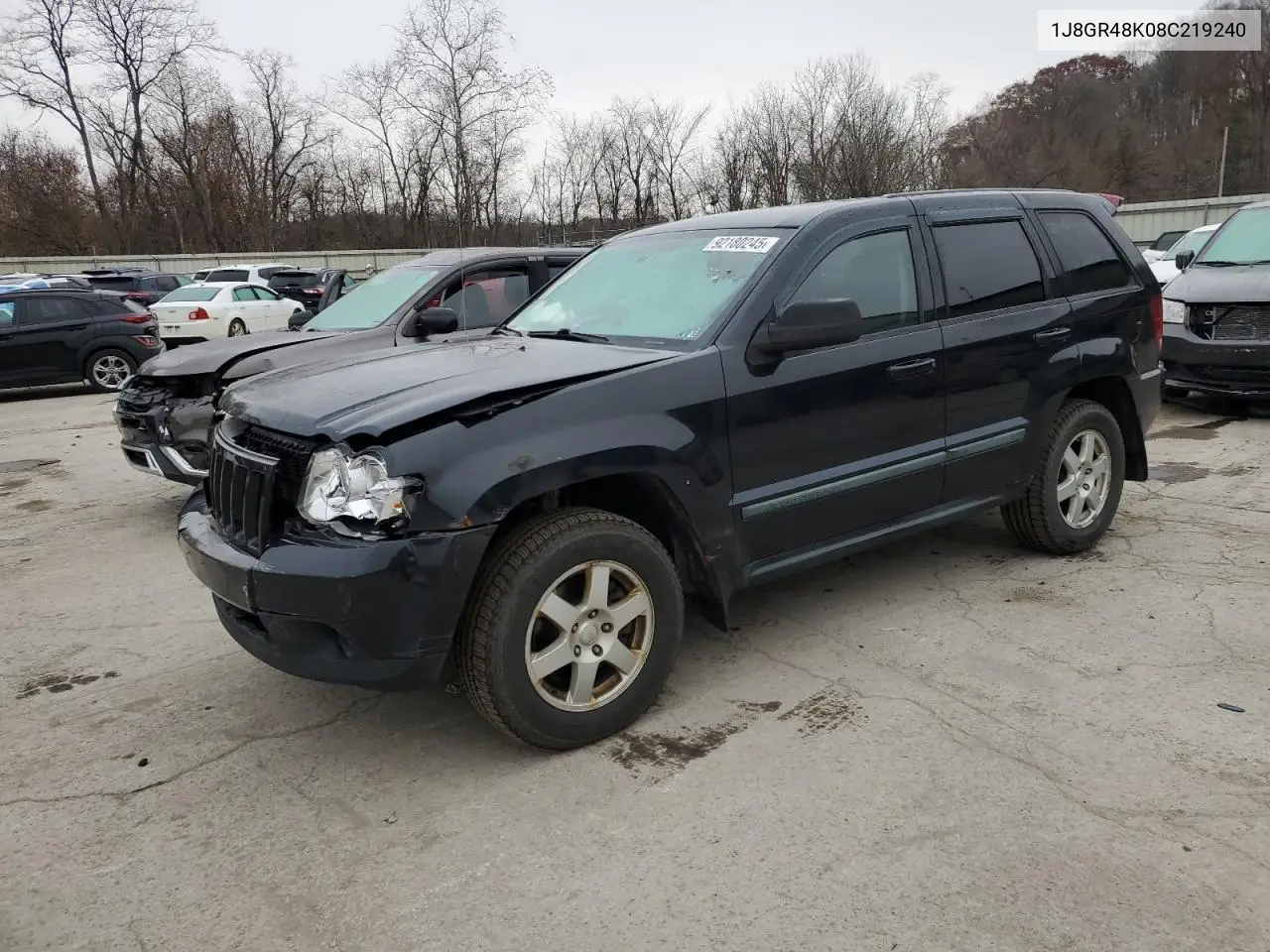 1J8GR48K08C219240 2008 Jeep Grand Cherokee Laredo