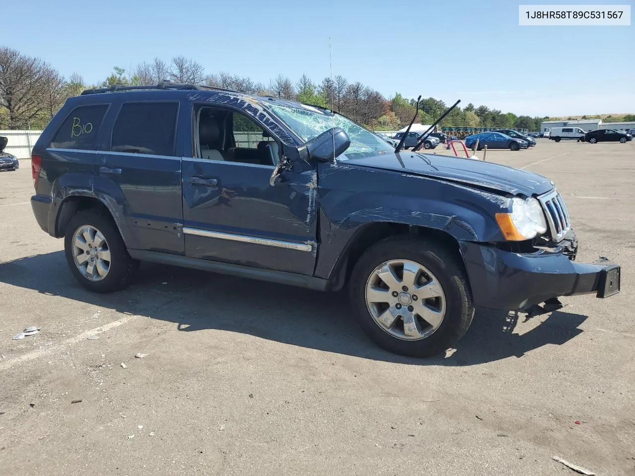 2009 Jeep Grand Cherokee Limited VIN: 1J8HR58T89C531567 Lot: 55875954