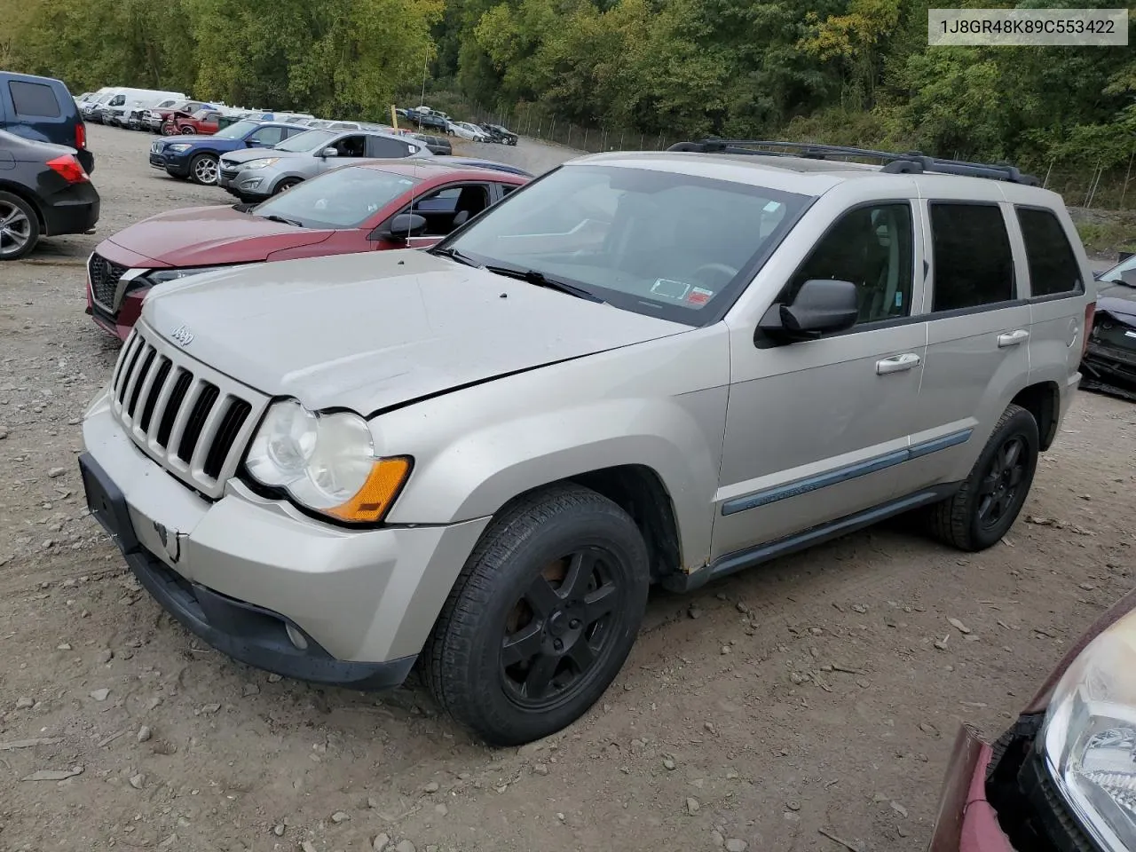 2009 Jeep Grand Cherokee Laredo VIN: 1J8GR48K89C553422 Lot: 72781394