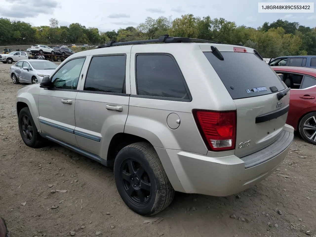 2009 Jeep Grand Cherokee Laredo VIN: 1J8GR48K89C553422 Lot: 72781394