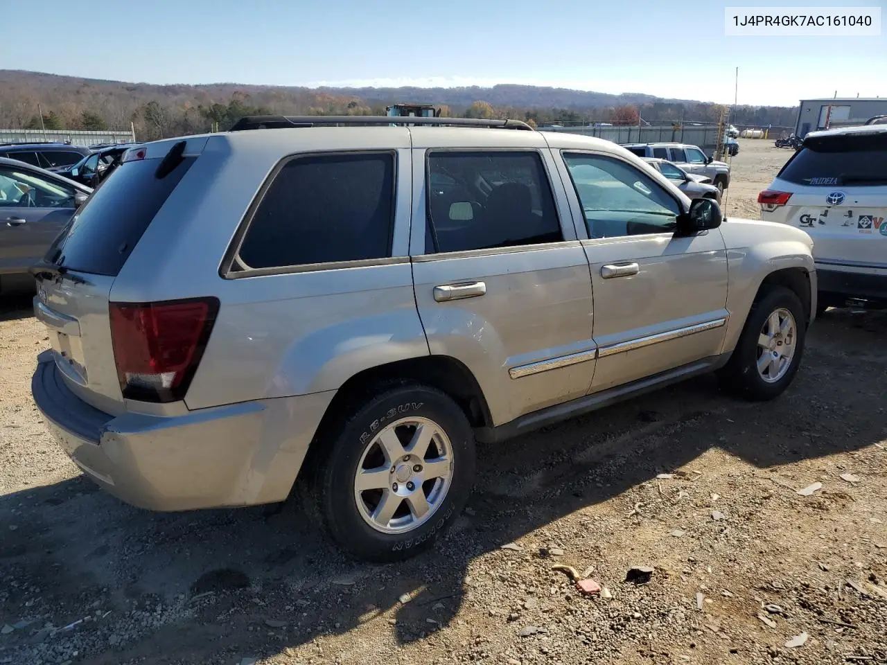 1J4PR4GK7AC161040 2010 Jeep Grand Cherokee Laredo