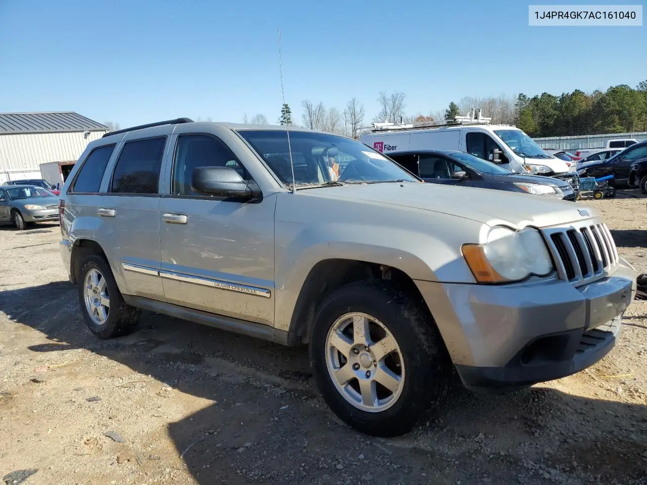1J4PR4GK7AC161040 2010 Jeep Grand Cherokee Laredo
