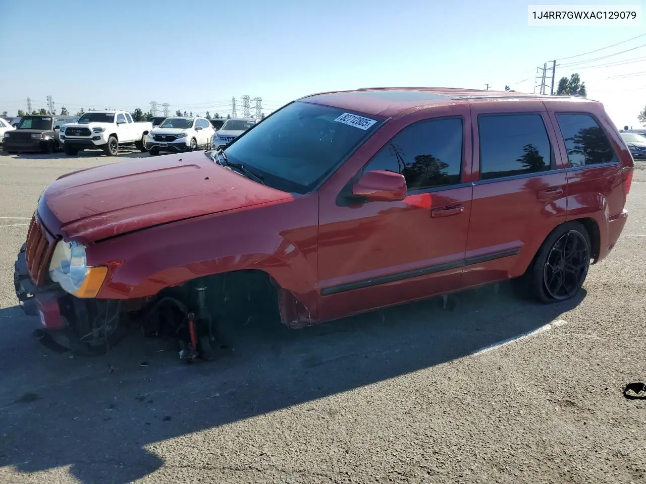 1J4RR7GWXAC129079 2010 Jeep Grand Cherokee Srt-8