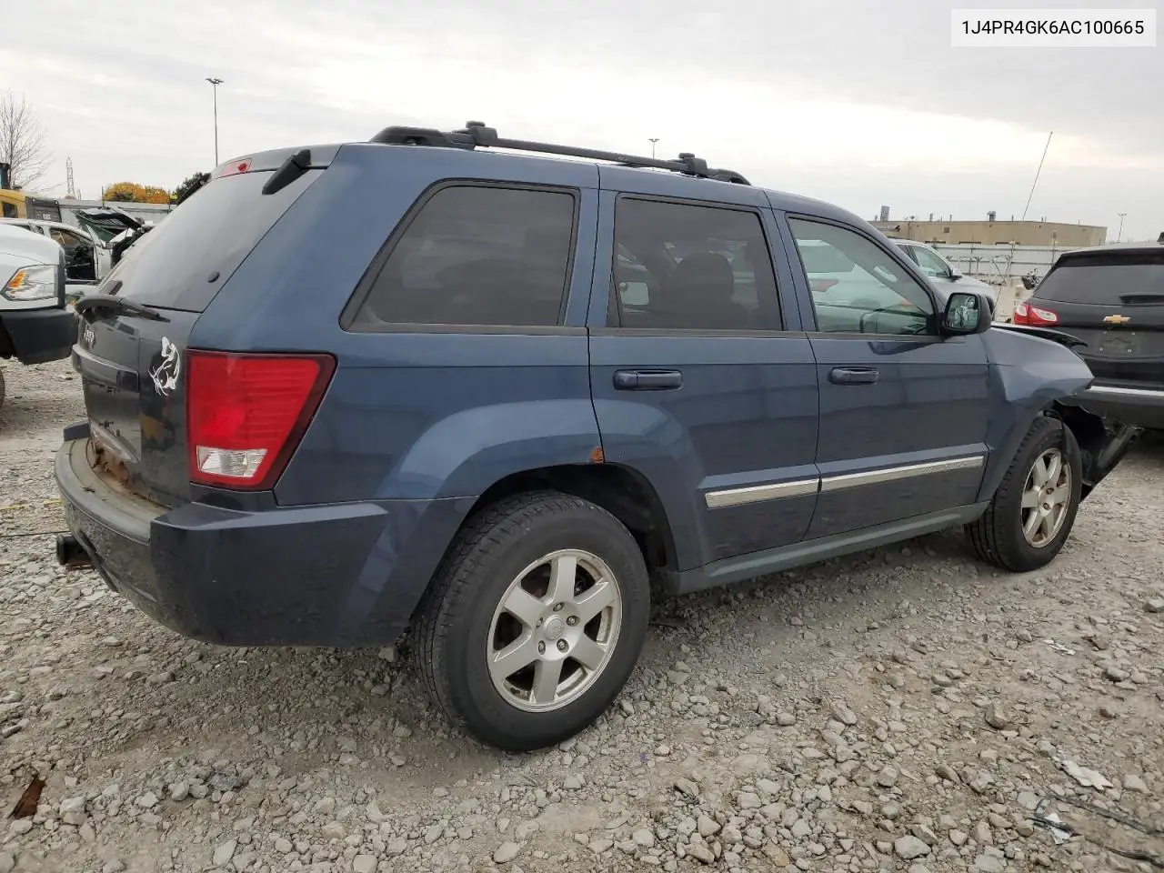 1J4PR4GK6AC100665 2010 Jeep Grand Cherokee Laredo