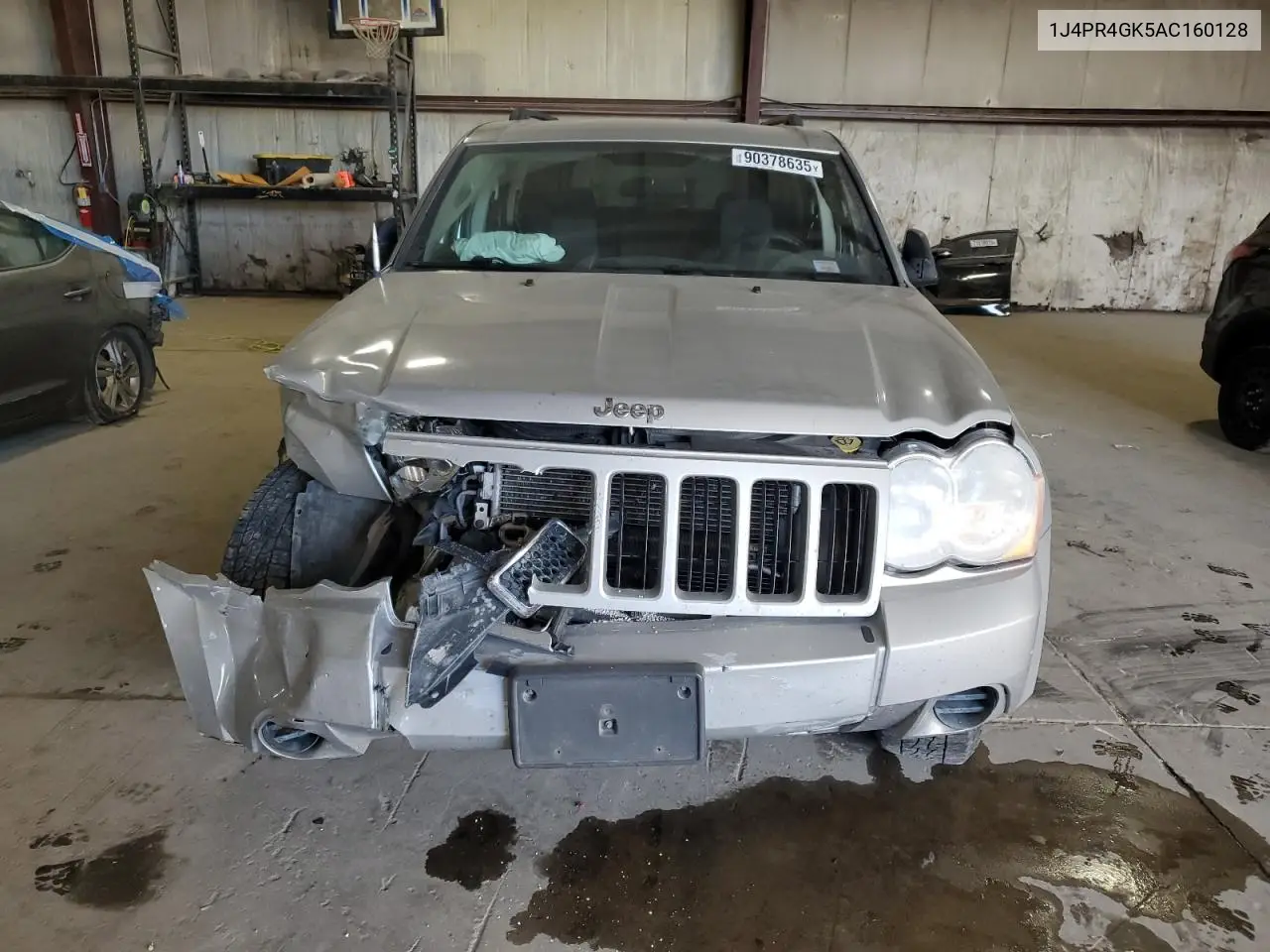 1J4PR4GK5AC160128 2010 Jeep Grand Cherokee Laredo
