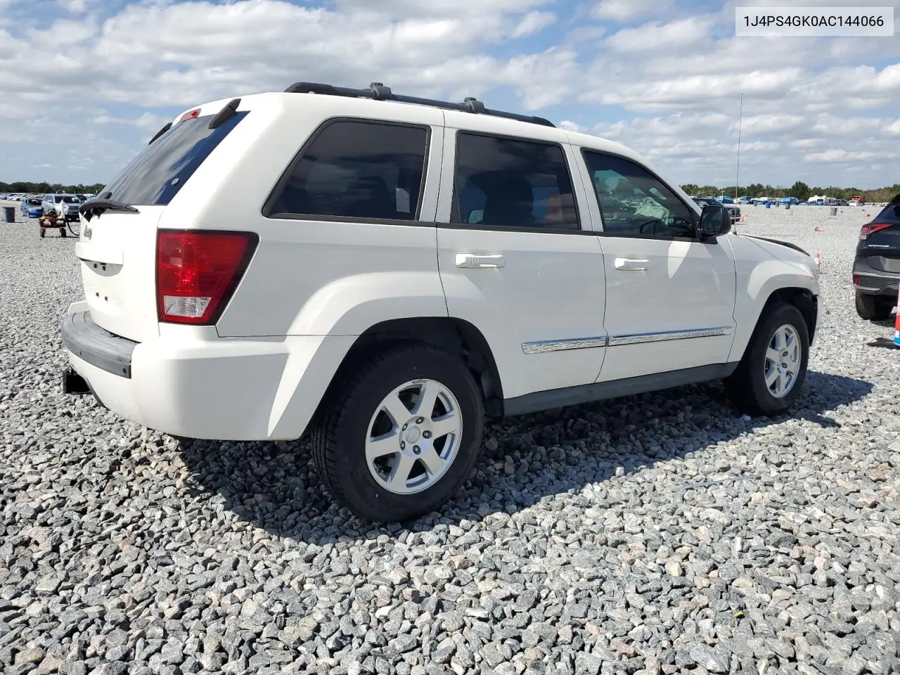 1J4PS4GK0AC144066 2010 Jeep Grand Cherokee Laredo