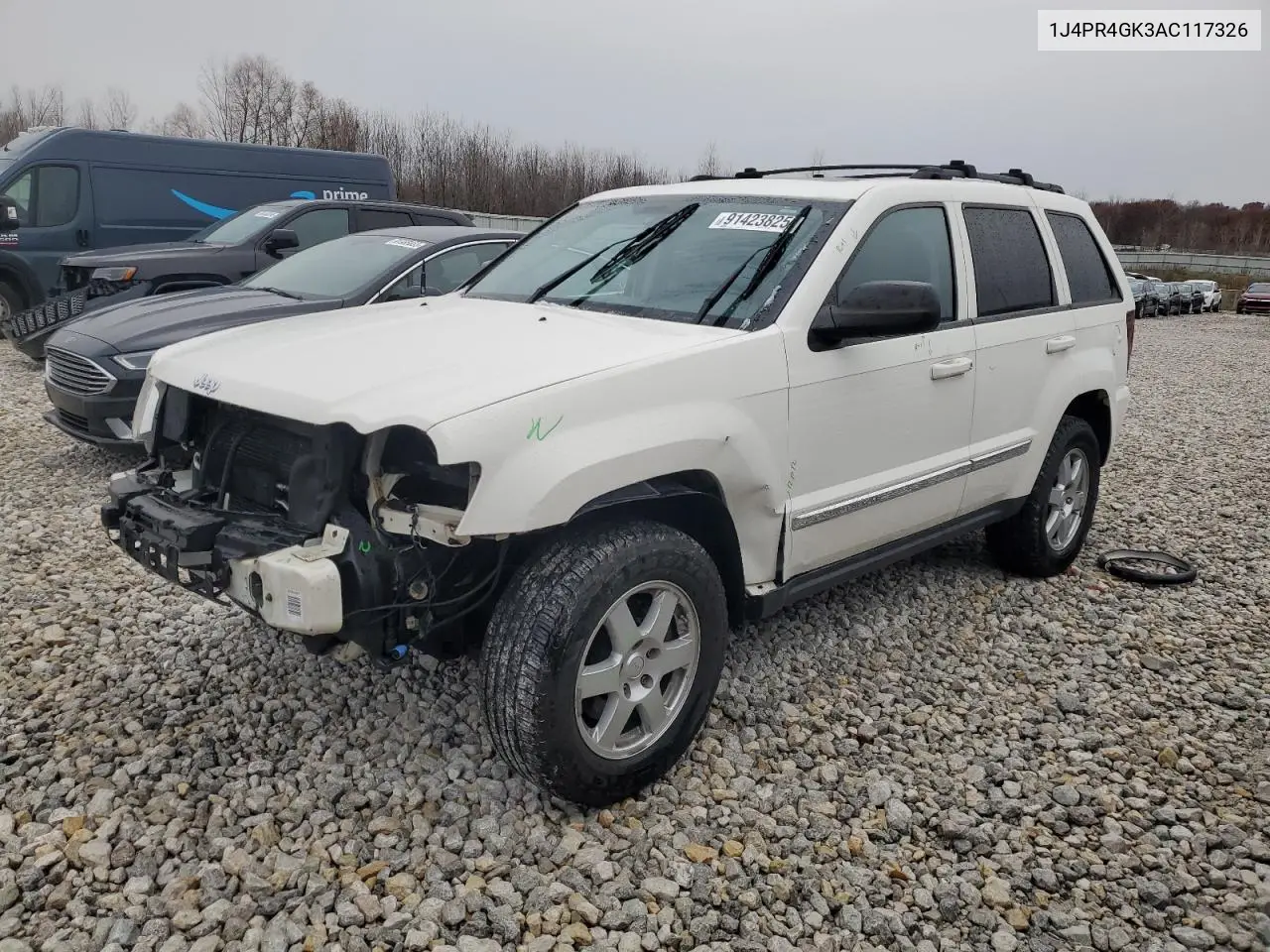 1J4PR4GK3AC117326 2010 Jeep Grand Cherokee Laredo