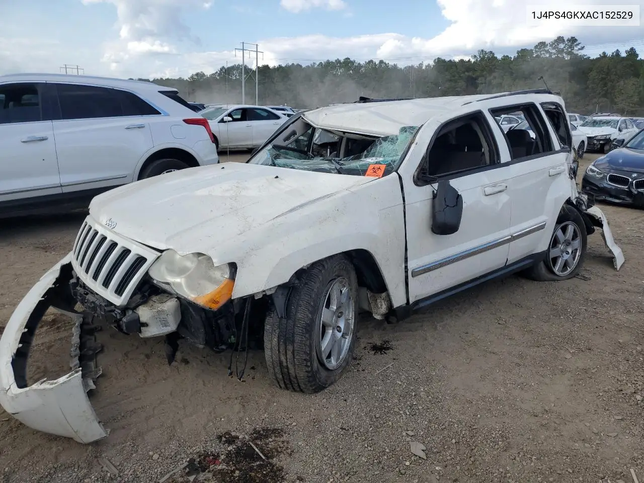 1J4PS4GKXAC152529 2010 Jeep Grand Cherokee Laredo