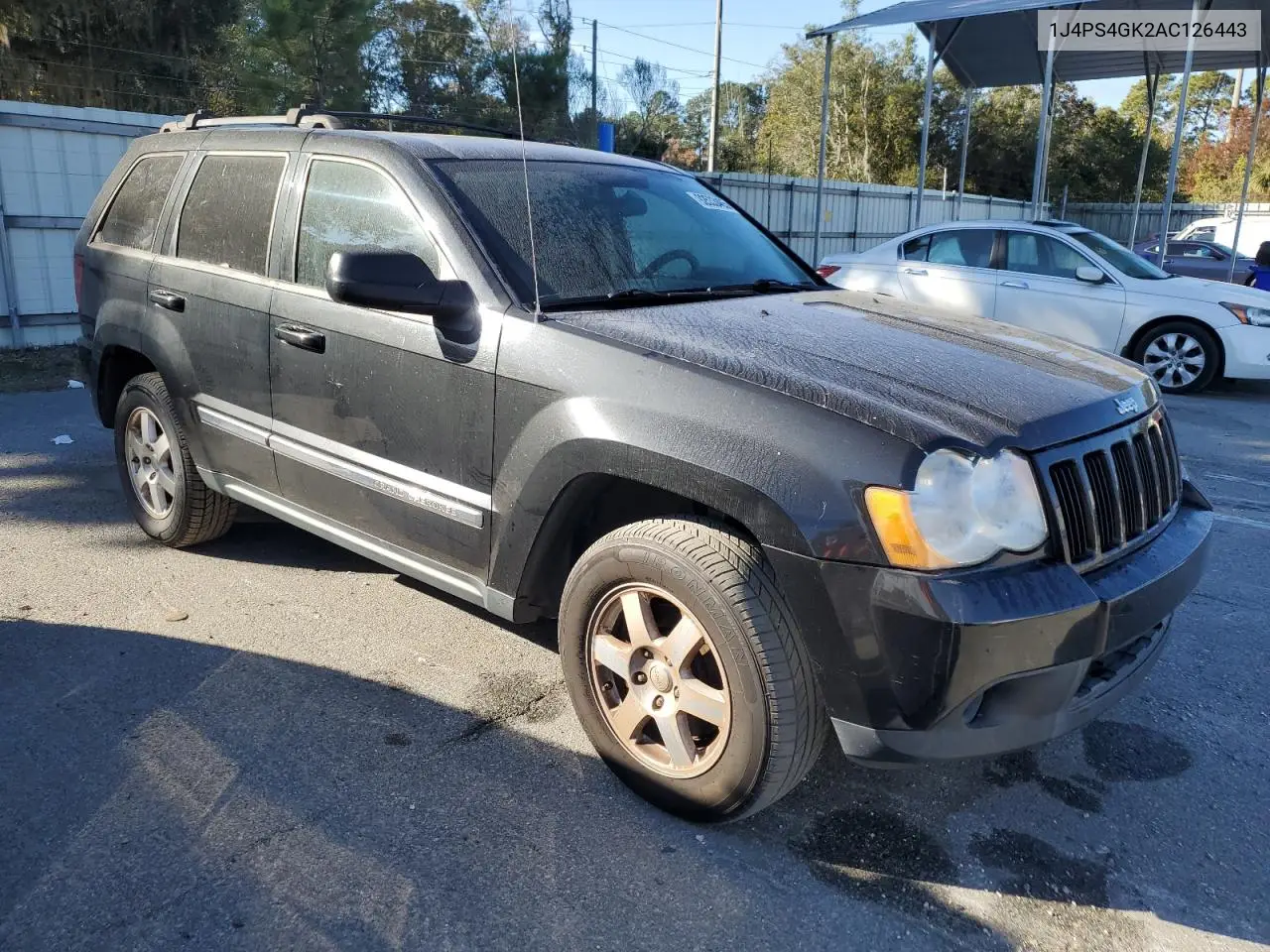 1J4PS4GK2AC126443 2010 Jeep Grand Cherokee Laredo