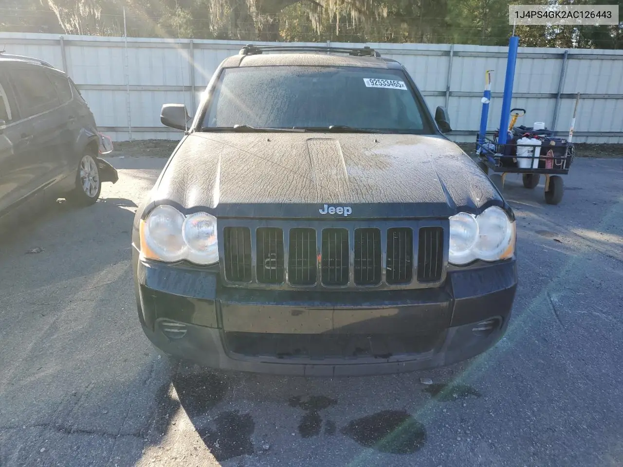 1J4PS4GK2AC126443 2010 Jeep Grand Cherokee Laredo