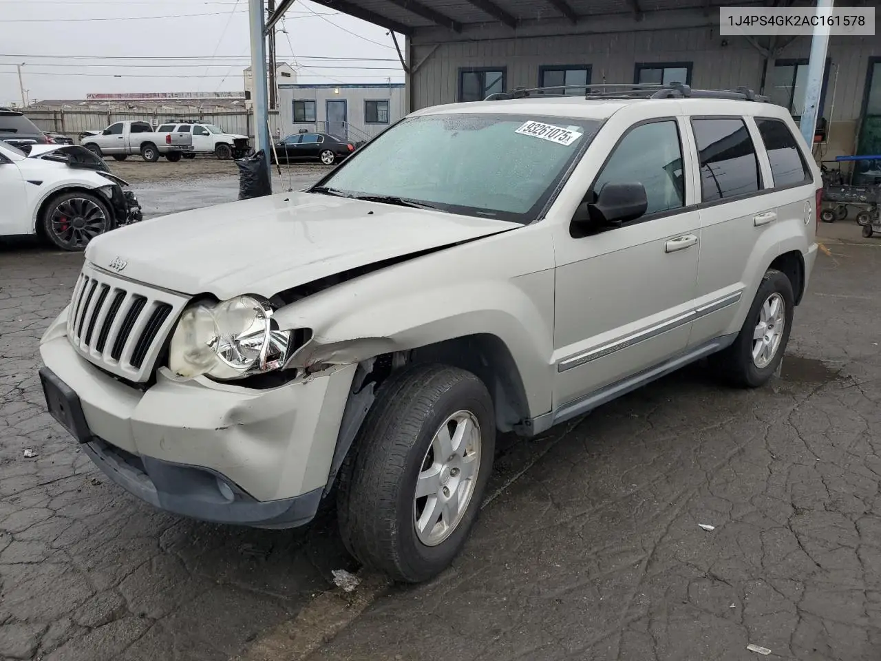 1J4PS4GK2AC161578 2010 Jeep Grand Cherokee Laredo