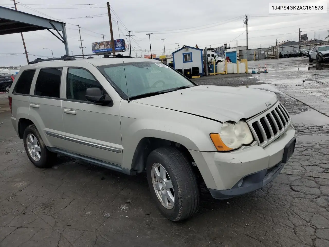 1J4PS4GK2AC161578 2010 Jeep Grand Cherokee Laredo