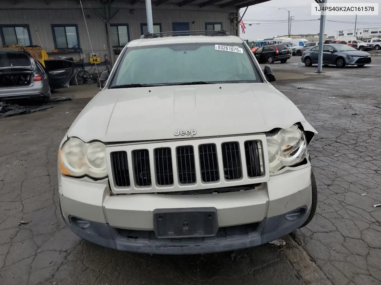 1J4PS4GK2AC161578 2010 Jeep Grand Cherokee Laredo