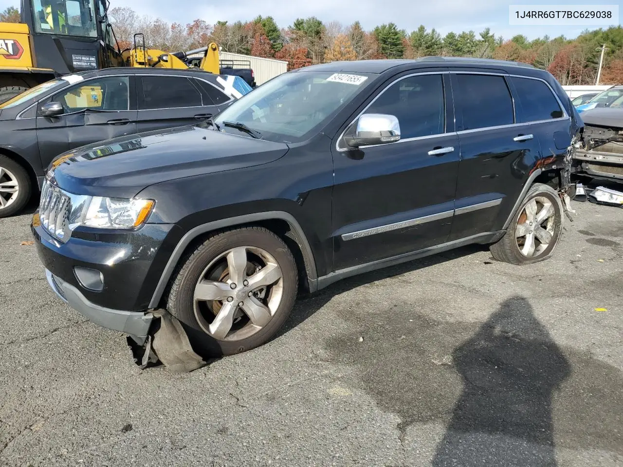 1J4RR6GT7BC629038 2011 Jeep Grand Cherokee Overland