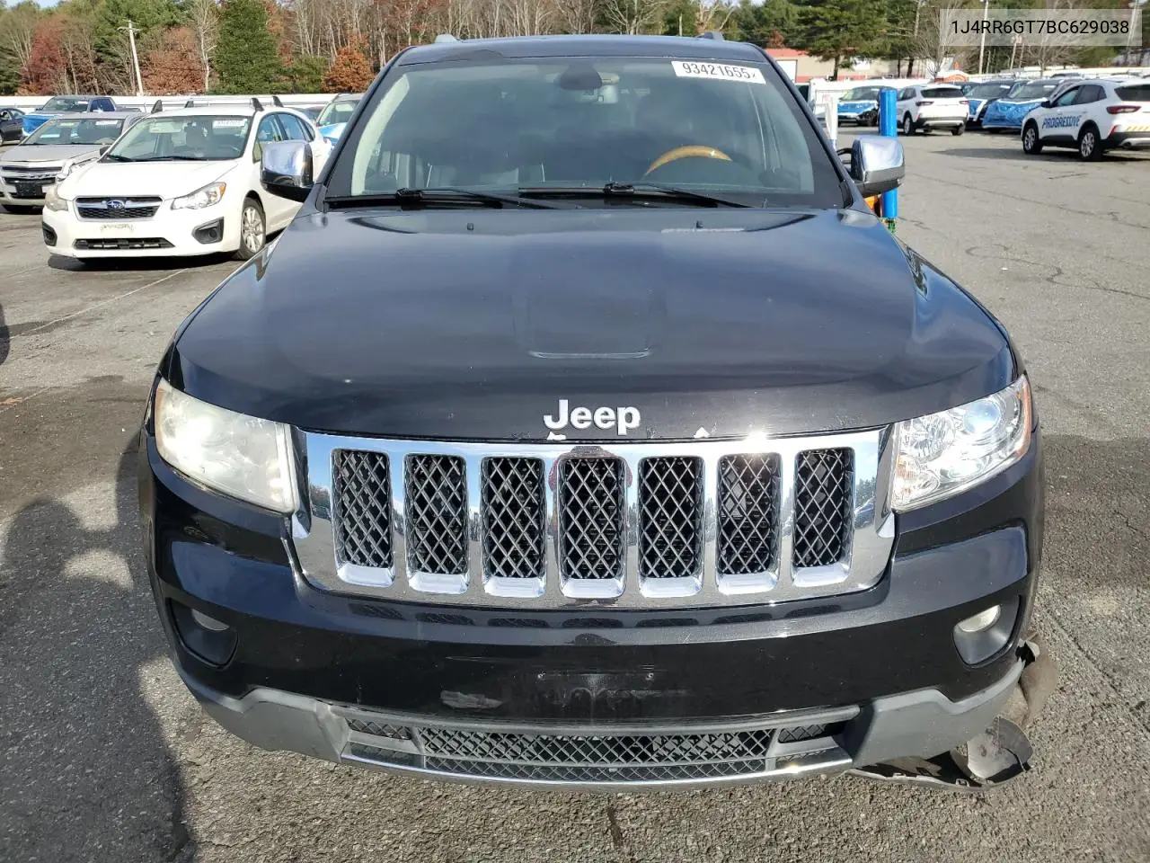 1J4RR6GT7BC629038 2011 Jeep Grand Cherokee Overland