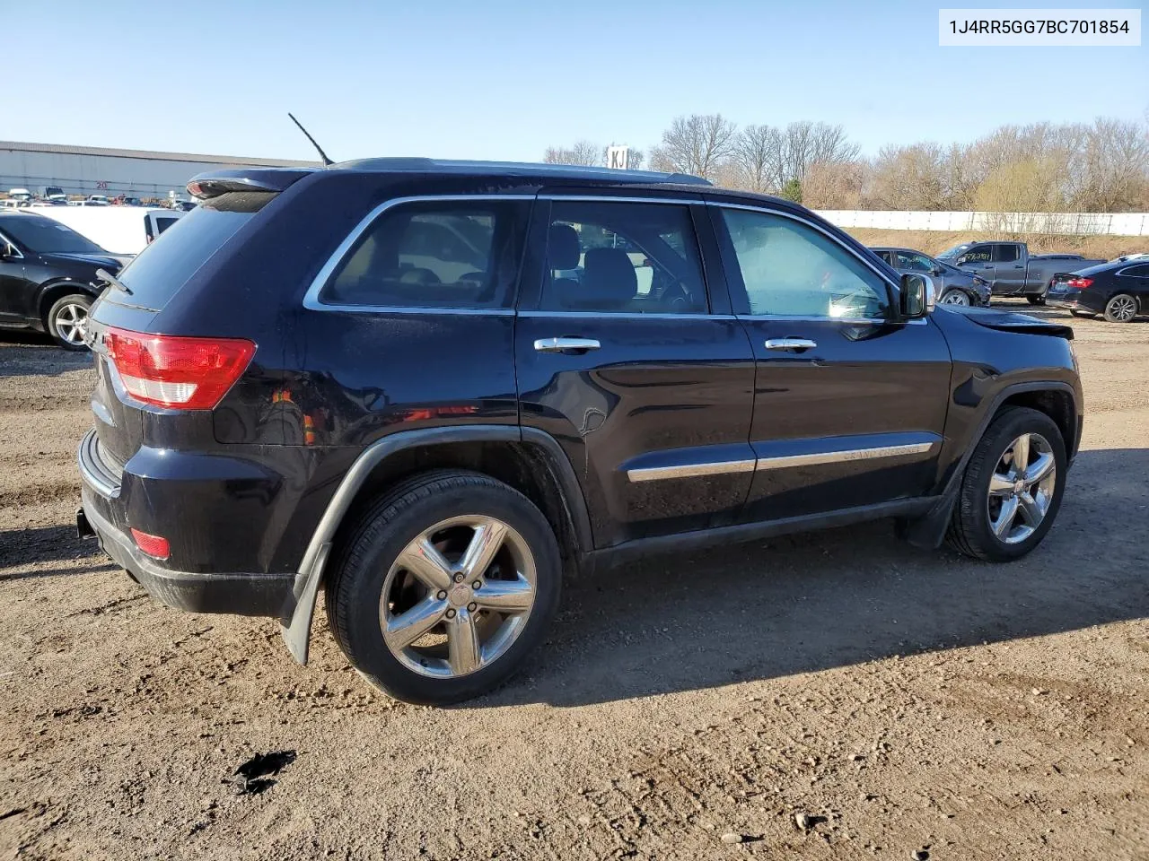 2011 Jeep Grand Cherokee Limited VIN: 1J4RR5GG7BC701854 Lot: 47860464