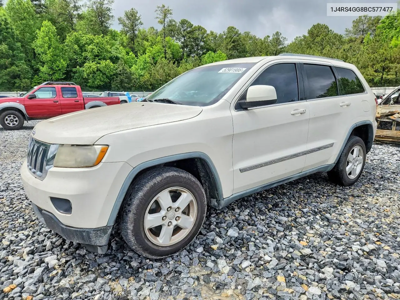 1J4RS4GG8BC577477 2011 Jeep Grand Cherokee Laredo