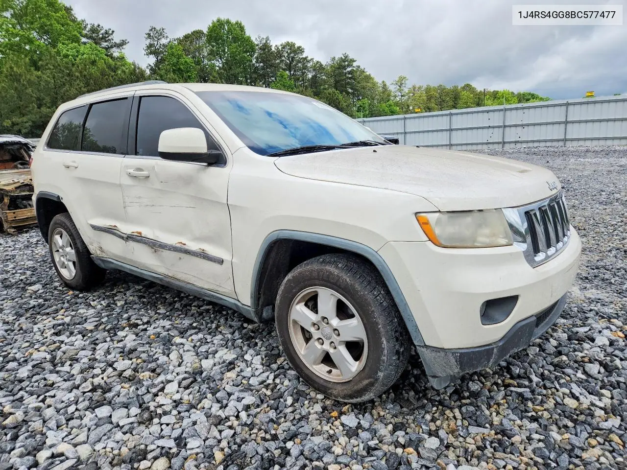 1J4RS4GG8BC577477 2011 Jeep Grand Cherokee Laredo