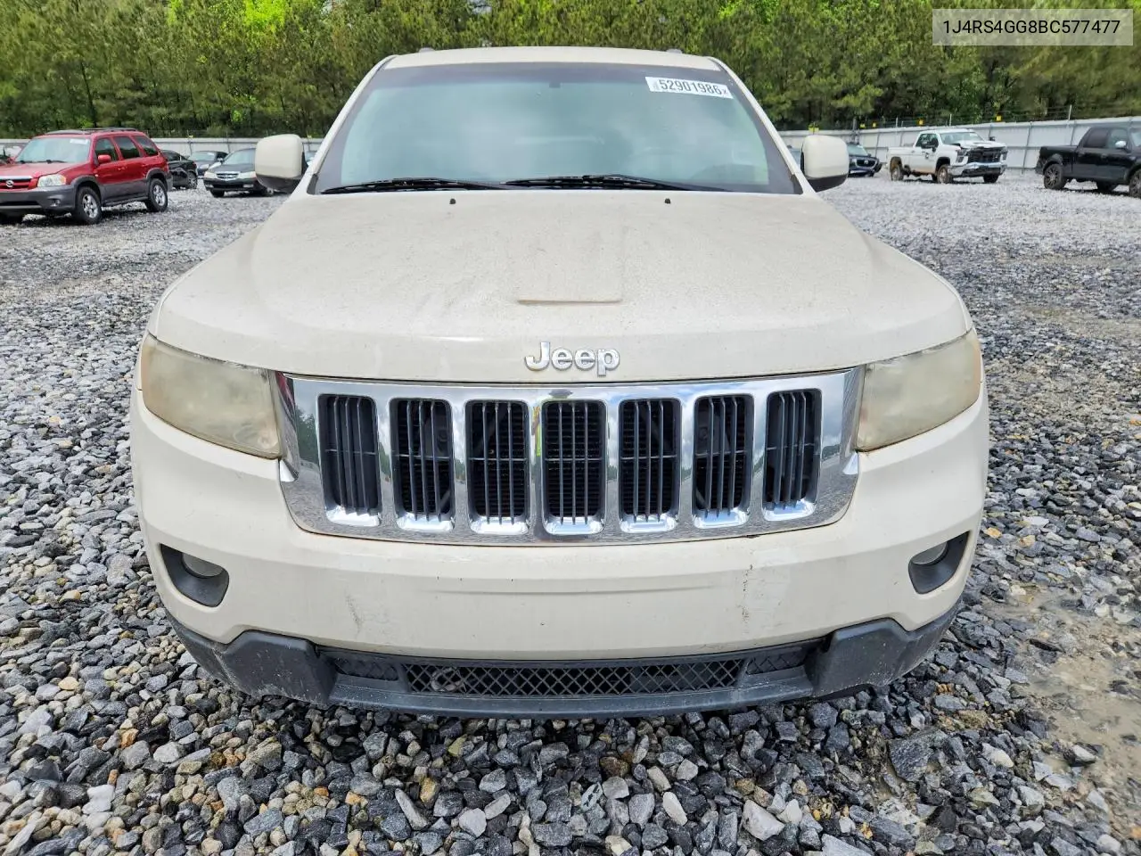 1J4RS4GG8BC577477 2011 Jeep Grand Cherokee Laredo