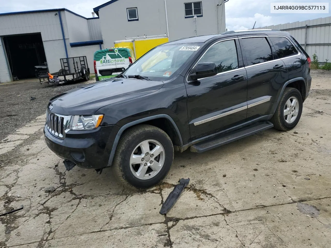 2011 Jeep Grand Cherokee Laredo VIN: 1J4RR4GG9BC577113 Lot: 57959484