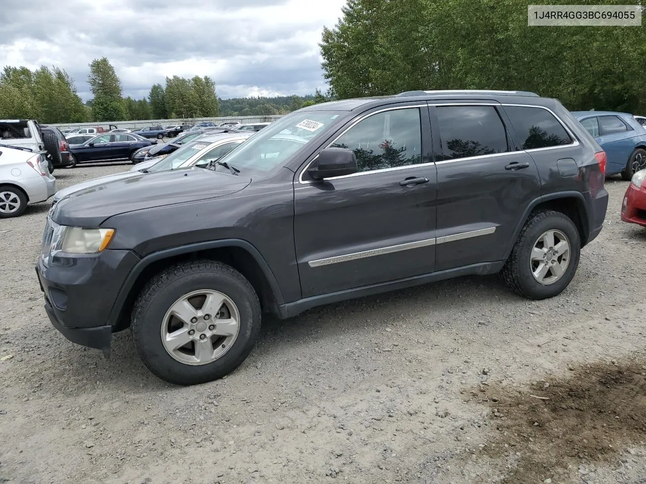 1J4RR4GG3BC694055 2011 Jeep Grand Cherokee Laredo