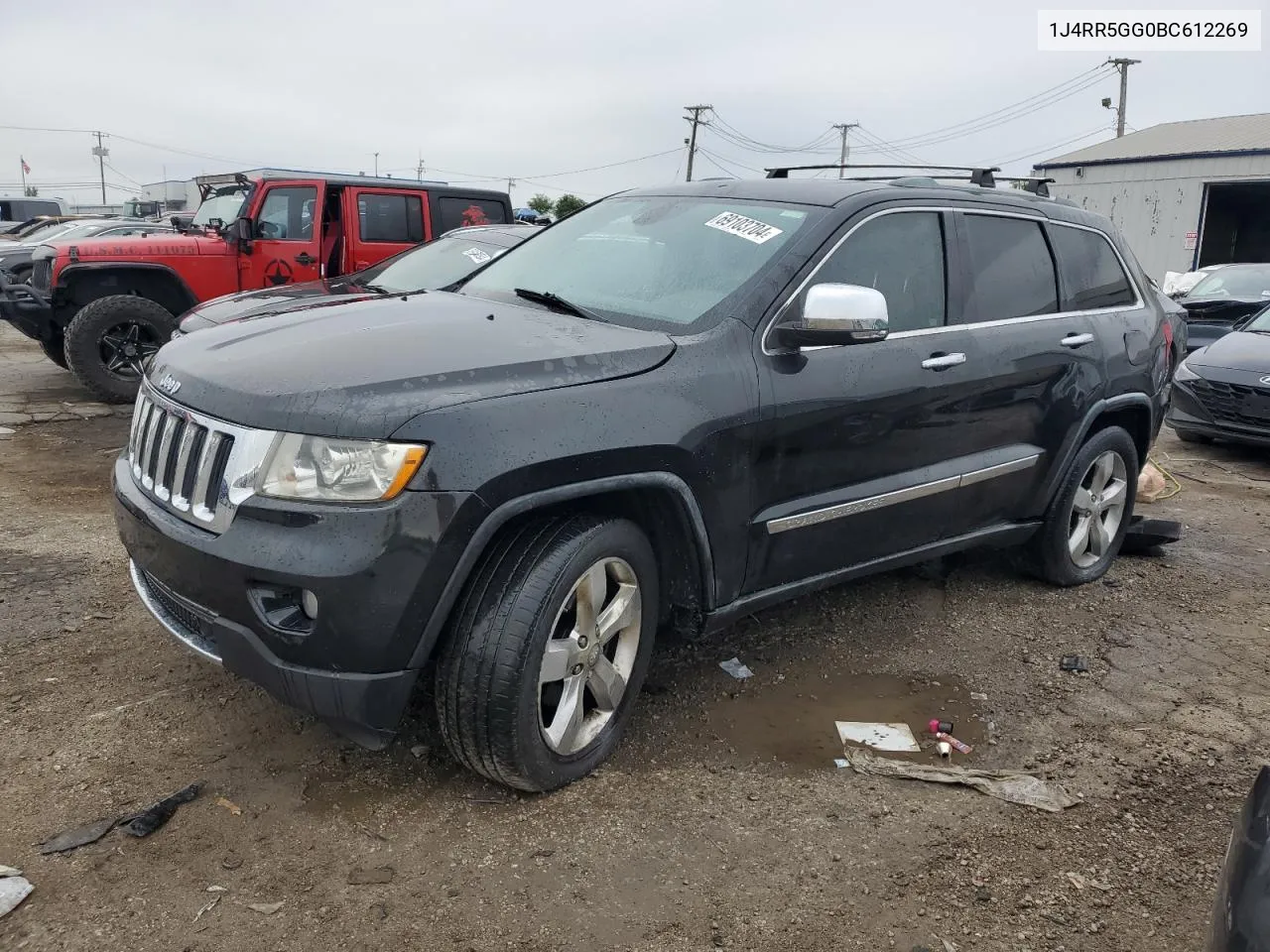 2011 Jeep Grand Cherokee Limited VIN: 1J4RR5GG0BC612269 Lot: 69103704