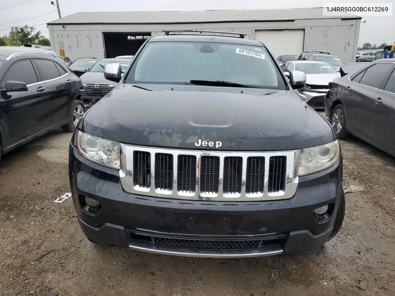 2011 Jeep Grand Cherokee Limited VIN: 1J4RR5GG0BC612269 Lot: 69103704