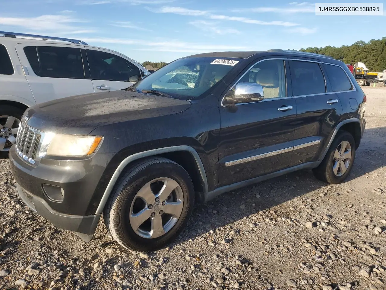1J4RS5GGXBC538895 2011 Jeep Grand Cherokee Limited