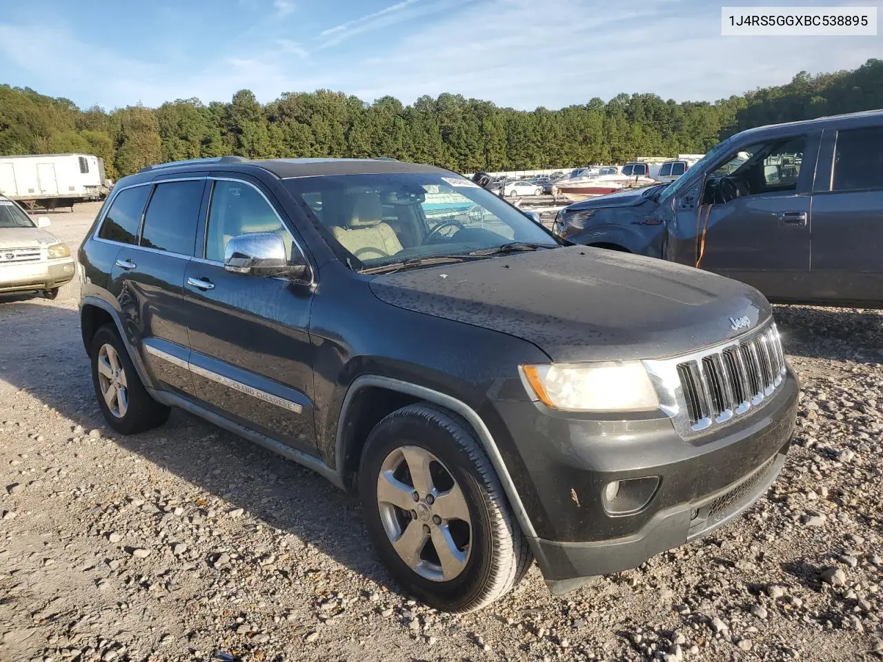 1J4RS5GGXBC538895 2011 Jeep Grand Cherokee Limited