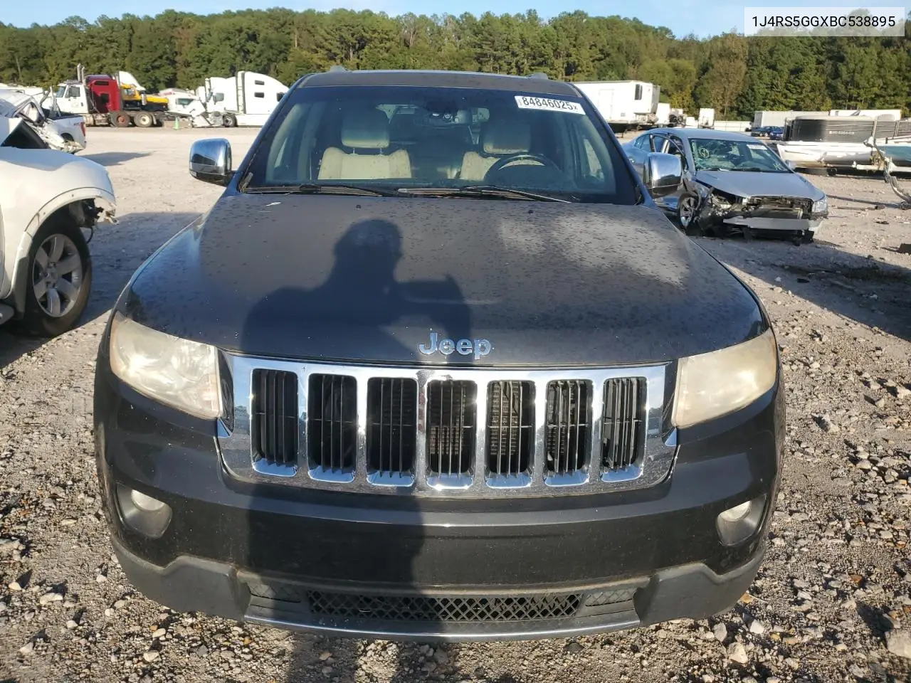 1J4RS5GGXBC538895 2011 Jeep Grand Cherokee Limited