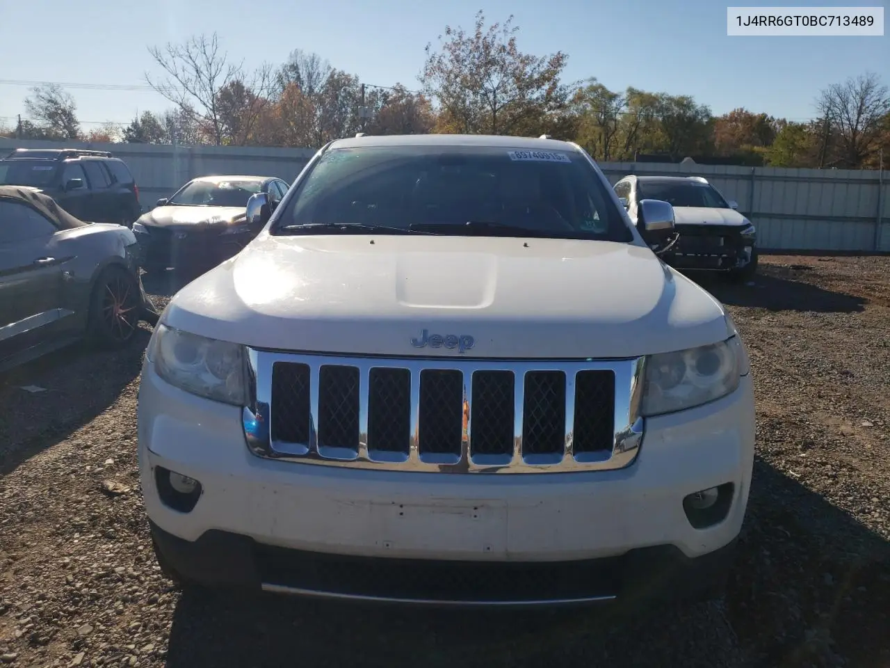 1J4RR6GT0BC713489 2011 Jeep Grand Cherokee Overland