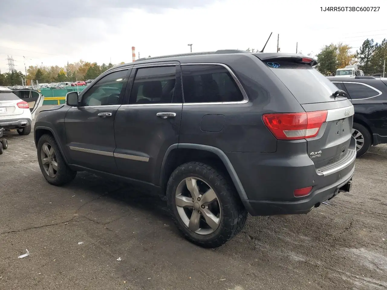 1J4RR5GT3BC600727 2011 Jeep Grand Cherokee Limited