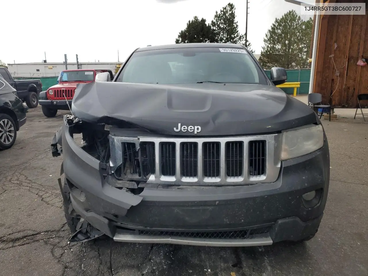 1J4RR5GT3BC600727 2011 Jeep Grand Cherokee Limited