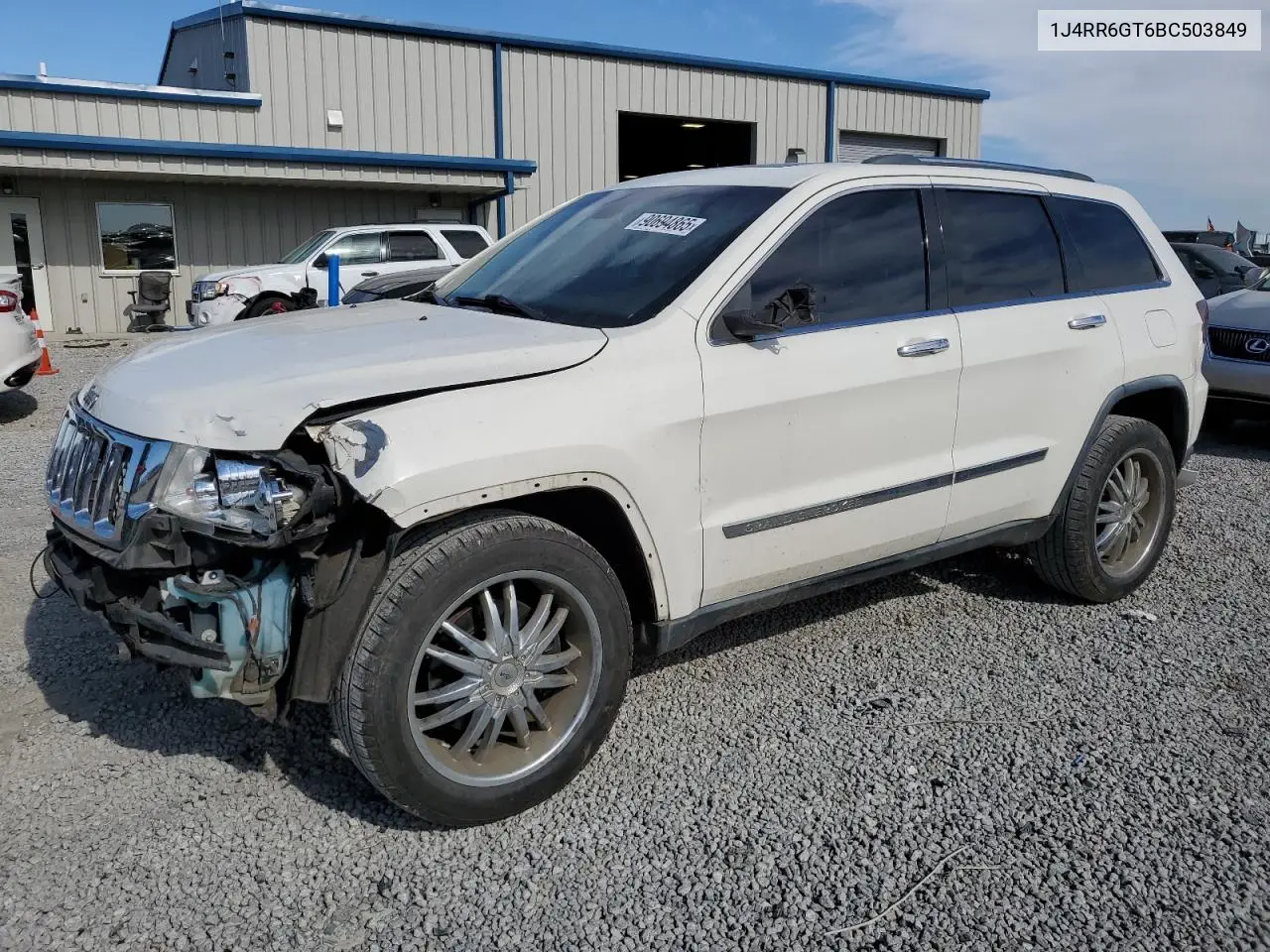 1J4RR6GT6BC503849 2011 Jeep Grand Cherokee Overland