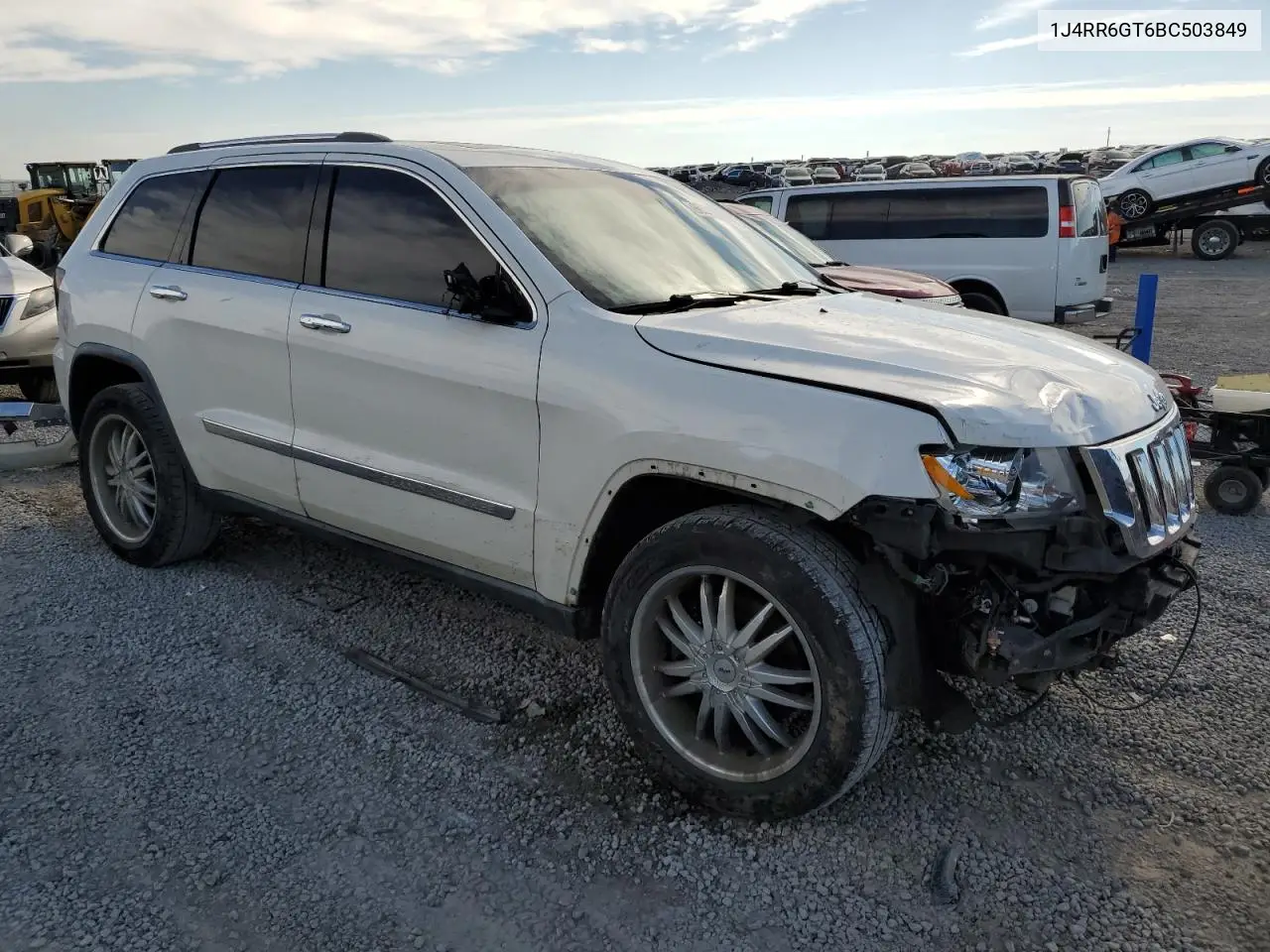 1J4RR6GT6BC503849 2011 Jeep Grand Cherokee Overland