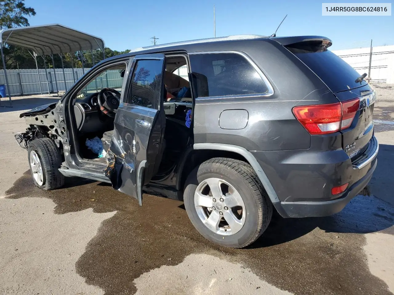 1J4RR5GG8BC624816 2011 Jeep Grand Cherokee Limited