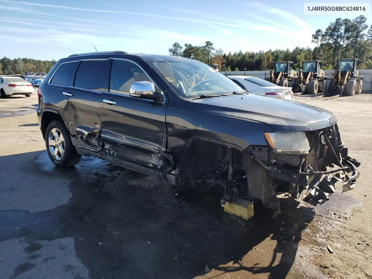 1J4RR5GG8BC624816 2011 Jeep Grand Cherokee Limited