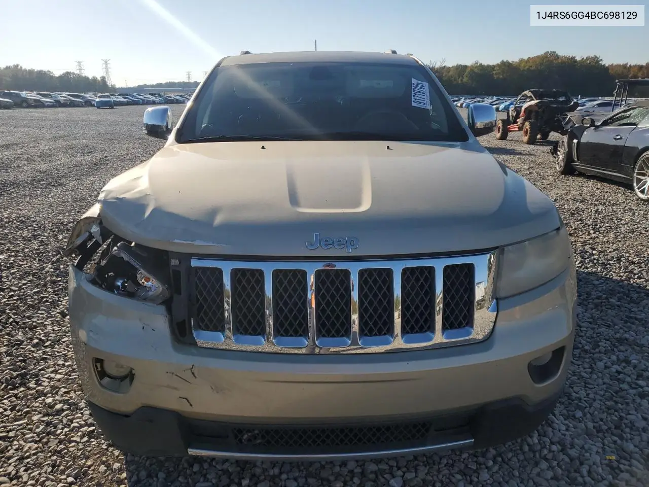 1J4RS6GG4BC698129 2011 Jeep Grand Cherokee Overland