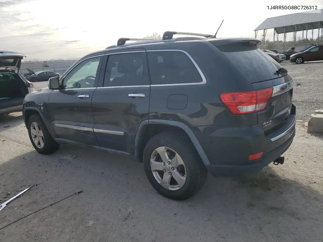 1J4RR5GG8BC726312 2011 Jeep Grand Cherokee Limited