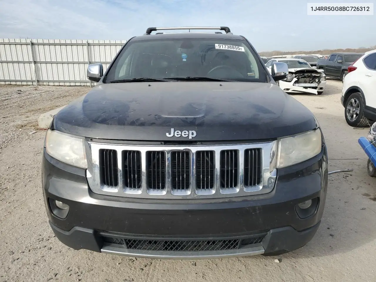 1J4RR5GG8BC726312 2011 Jeep Grand Cherokee Limited