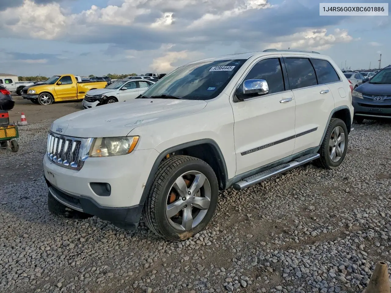 1J4RS6GGXBC601886 2011 Jeep Grand Cherokee Overland