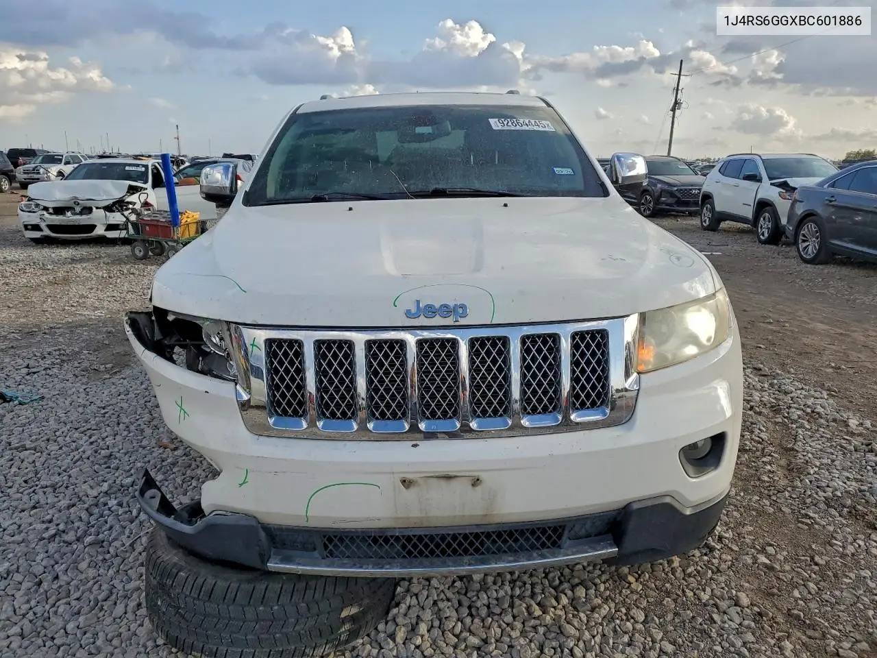 1J4RS6GGXBC601886 2011 Jeep Grand Cherokee Overland