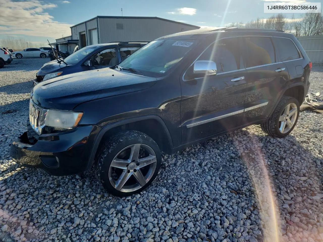 1J4RR6GT3BC586446 2011 Jeep Grand Cherokee Overland