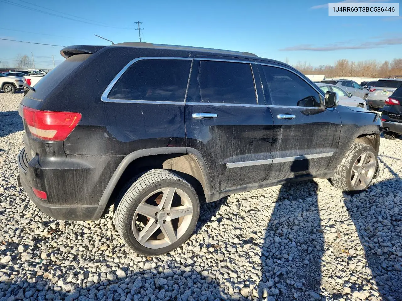 1J4RR6GT3BC586446 2011 Jeep Grand Cherokee Overland